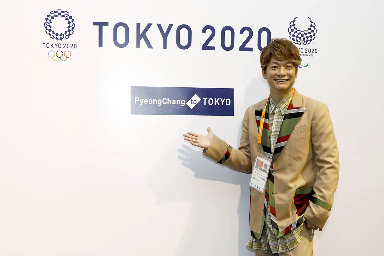 香取慎吾 江陵オリンピックパーク内の「Tokyo 2020 JAPAN HOUSE」来訪！施設に「おれが歩いていてびっくりです！」と大興奮2