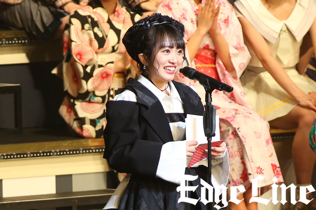 AKB48みーおん向井地美音 次期総監督として3分間の思いあふれるスピーチ！「すべてを懸けて頑張る」【スピーチノーカット】8