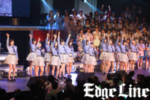AKB48リクアワ最終公演は浴衣姿から！チーム8悲願の1位や須田亜香里＆松村香織ビックリの展開入山杏奈のサプライズ登場など盛りだくさん11