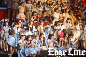 AKB48リクアワ最終公演は浴衣姿から！チーム8悲願の1位や須田亜香里＆松村香織ビックリの展開入山杏奈のサプライズ登場など盛りだくさん40