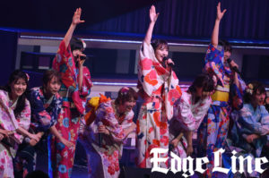 AKB48リクアワ最終公演は浴衣姿から！チーム8悲願の1位や須田亜香里＆松村香織ビックリの展開入山杏奈のサプライズ登場など盛りだくさん44