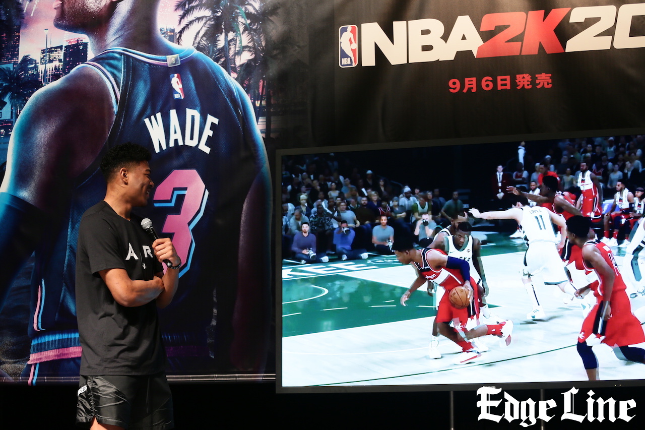 八村塁、NBA公認ゲーム『2K20』アンバサダー就任に「ドラフトされたぐらい嬉しかった。日本のバスケ盛り上げたい！」4
