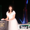 桜井日奈子 胸元ばっくりの純白ドレスに「なんちゃってシンデレラみたい」と照れ笑い！“スリルある”「東京メガイルミ」点灯式開催
