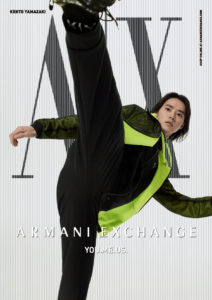 山﨑賢人 日本人初の4シーズン連続「A|X アルマーニ エクスチェンジ」広告モデル起用！精悍な表情と躍動感あふれる動き引き出し「英語で表現すると……」2