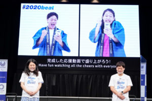 川尻蓮「後から刺されるような笑いが好き」やネタ披露でキリッとして照れる一幕も！Tokyo 2020「Make The Beat!」アワード審査員務め着るかもなサルのタンクトッププレゼント！？3