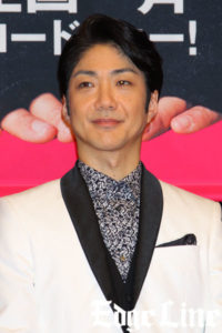 狂言師・野村萬斎 歌舞伎俳優・市川猿之助との“対決”への思いとは？映画『花戦さ』公開直前豪華10人キャストで会見1