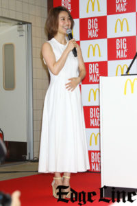 大島優子 ドナルドへ「カズレーザーさんじゃないですか」！ビッグマック祭りキャンペーンを発表も1