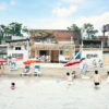 7月17日「海の日」から3日間、逗子海岸でBULK HOMMEの日焼け止め製品をサンプリング配布