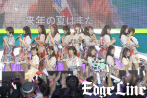 乃木坂46の3期生メンバーがTIF3日間のHOT STAGE堂々大トリ！選抜メンバー駆けつけパフォーマンスや他のアイドルのタオル舞う【TIF2017】19