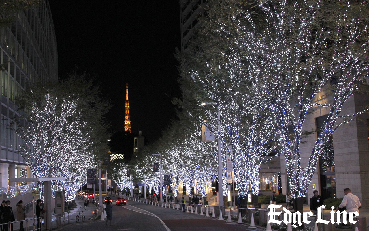 松下奈緒、六本木けやき坂クリスマスイルミネーション点灯！「激」な一年、欲しいクリスマスプレゼントは？