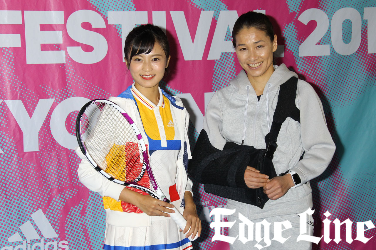 小島瑠璃子ナスDへライバル心むき出しで「負けてられない」！伊達公子からテニスを習うも脅威の成長力で驚かせる6
