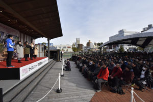 ガルパン仙台エリ、大橋歩夕ら歴女チーム4人が高知でトークショー！大洗町の坂本龍馬の書簡を貸出セレモニーで1500人集結17