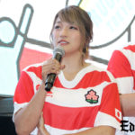 総合格闘家・RENA、ラグビーをパブリックビューイングで初観戦！「タックル仕方、最後まで諦めない気持ち観てて勉強になりました」