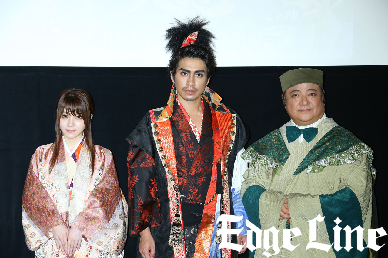 田中れいな 舞台「信長の野望」第2弾でも歌唱希望で鶏冠井孝介が“援護