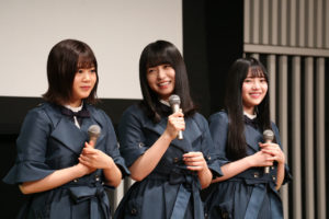 欅坂46長濱ねる、上村莉奈、尾関梨香でこち星2回目公録開催！リレーのように話をつなげたり曲がかかる裏では観客に質問も13