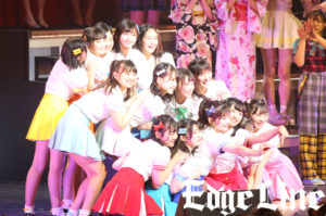 AKB48リクアワ最終公演は浴衣姿から！チーム8悲願の1位や須田亜香里＆松村香織ビックリの展開入山杏奈のサプライズ登場など盛りだくさん6