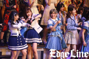 AKB48リクアワ最終公演は浴衣姿から！チーム8悲願の1位や須田亜香里＆松村香織ビックリの展開入山杏奈のサプライズ登場など盛りだくさん35