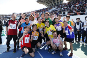草なぎ剛「パラ駅伝」激走で苦しげも「チョー！気持ちいい」！稲垣吾郎＆香取慎吾スターターで「緊張しました」34