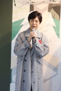 神谷浩史＆井上和彦「アニメ 夏目友人帳展」オープニングセレモニーに登場でテープカット！ニャンコ先生ボイスでツッコミで和気あいあい20