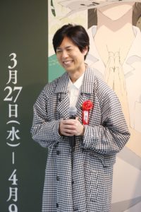 神谷浩史＆井上和彦「アニメ 夏目友人帳展」オープニングセレモニーに登場でテープカット！ニャンコ先生ボイスでツッコミで和気あいあい25