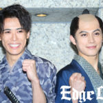 越岡裕貴＆福士申樹 里見浩太朗＆京本政樹から公開“武士の振り返り”指導！「本当に貴重な体験」と笑みも