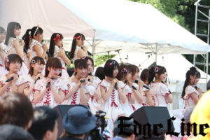 NGT48 TIFステージに登場であいさつからスタート切り荻野由佳「心から感謝の気持ちでいっぱい」12