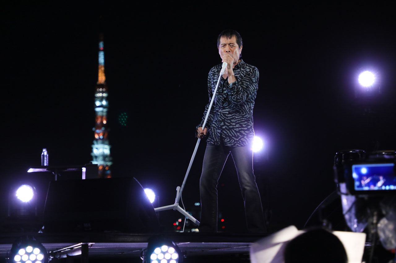 ロックミュージシャン・矢沢永吉（69）が、８月30日放送の『ミュージックステーション』（テレビ朝日系）に初出演し、一夜限りのスペシャルメドレーを披露した。