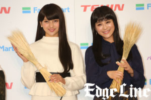 鈴木奈々 ゆきぽよと黒髪清楚ファッションで“おにぎり”から登場！「旦那さんのお弁当に入れたい」とテンションもアガる4