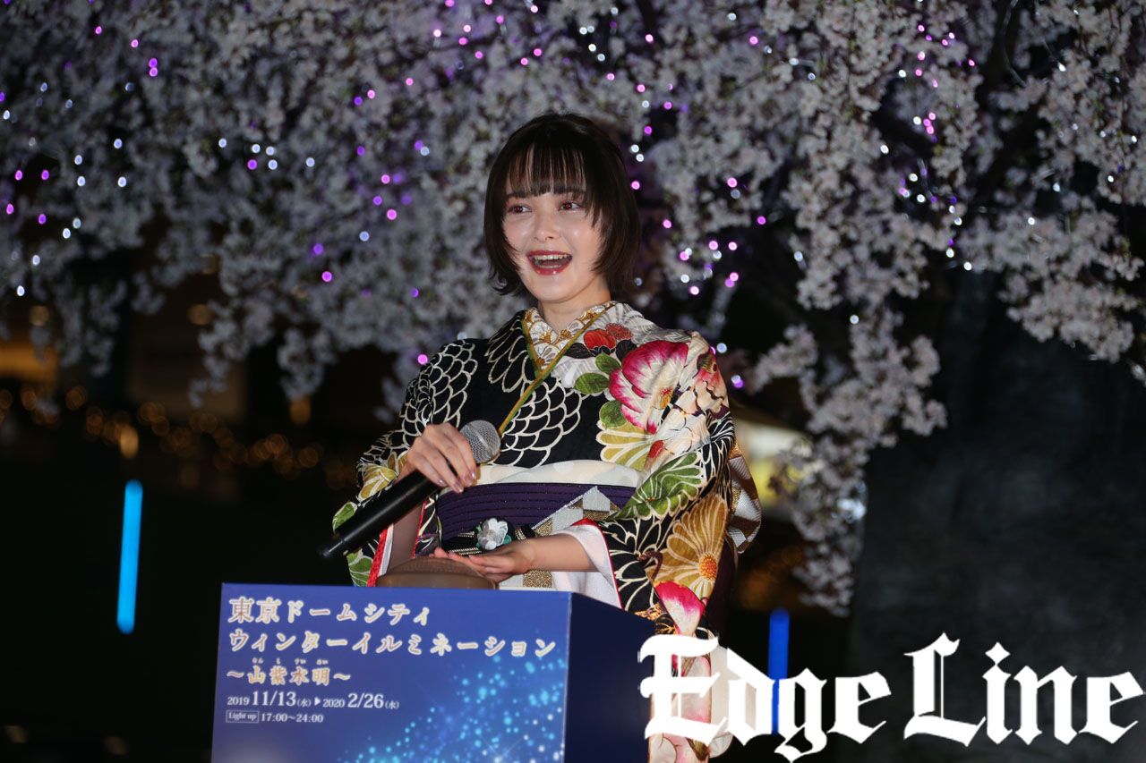 玉城ティナ 東京ドームシティで人生初点灯式に「あっ！芸能人みたい～！！」クリスマスもし休みでも「人も多いしなぁ（苦笑）」2