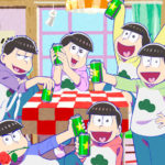 「おそ松さん」6つ子宅飲み姿のTVアニメ2期すべて収録BD/DVD BOXジャケ写公開！第3期ティザーも公開で“帰宅”へ向け爆発の断崖絶壁よじ登る姿