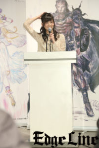大西亜玖璃 新作MMORPG「ETERNAL」公開イベントで演じるヒロインの髪型で司会！「私には倒せなさそう」と圧倒された部分とは？3