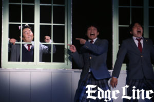 ふぉ～ゆ～＆野澤祐樹、三倉佳奈ら額に汗光らせ熱演！歌って踊って料理する舞台「放課後の厨房男子 まかない飯とShall we dance？篇」開幕5