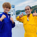 小島健、草間リチャード敬太 三重県の鳥羽水族館で1日飼育員に！「僕たちにも優しかった」