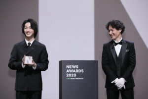 横浜流星「LINE NEWS AWARDS 2020」の「話題の人」俳優部門受賞！「役者としてみなさんに心に響く作品づくりを一層強い気持ちで」7