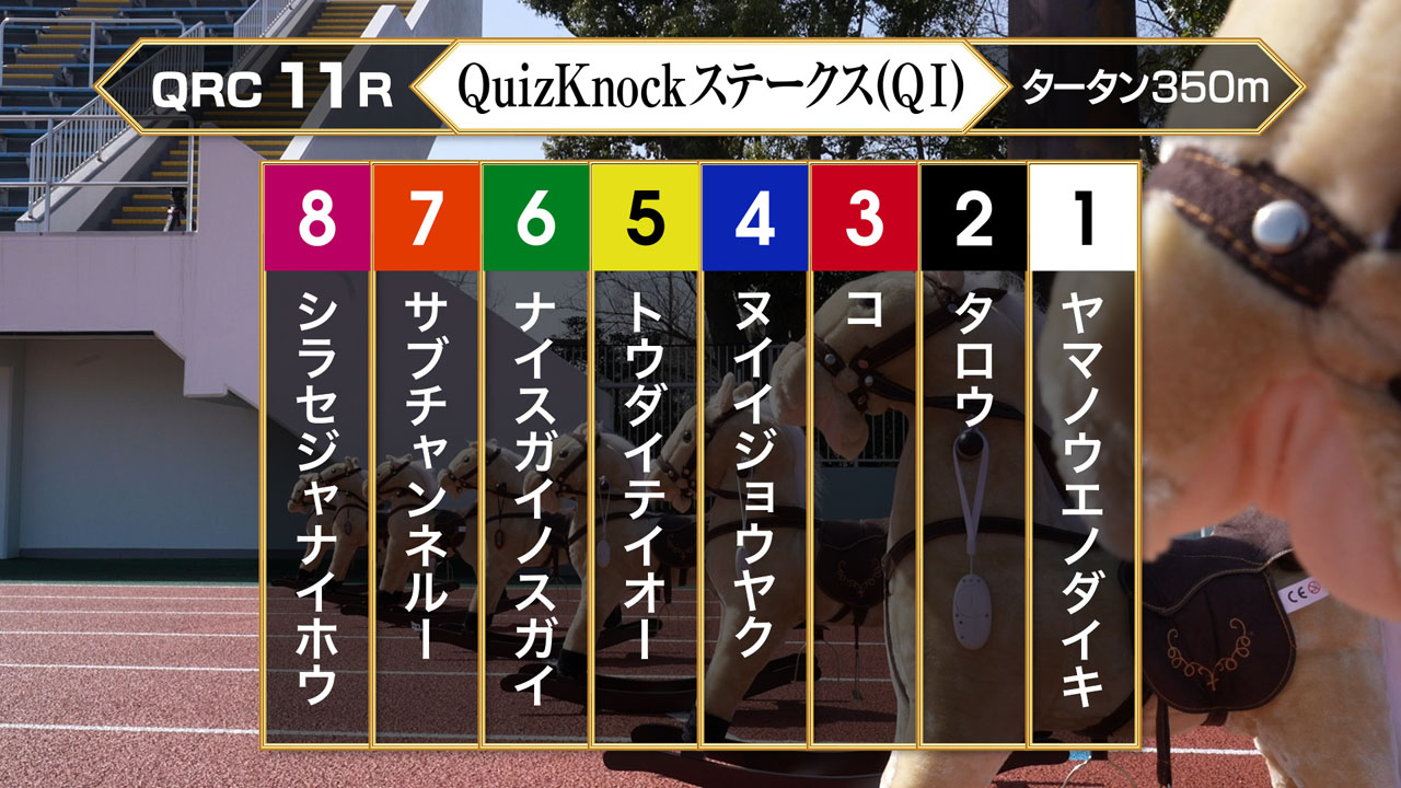 伊沢拓司氏率いる「QuizKnock」とJRAコラボで競馬に関するクイズや謎解き！メンバーが競い合う「頭脳競技×障害物競走」なるものも3