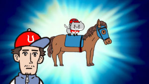 馬の上に猫騎手で癒やし！？JRAオリジナルアニメ「猫ジョッキー」放送で大塚明夫なども声の出演や猫の写真も募集へ2