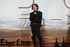 板垣李光人 ティモシー・シャラメ似でイベント登場でサラリと絵心も披露！映画「DUNE」へ「運命に翻弄されて生きていく姿は、共感できるところがあると思います」3