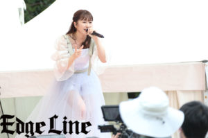 佐々木彩夏 夏らしい爽やか衣装でTIF最終日トップバッター16