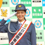 黒谷友香 3度目一日警察署長はファン“寅さん”柴又帝釈天で