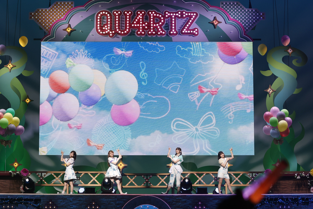 QU4RTZ「虹色Passions!」アコースティックverでハーモニー1