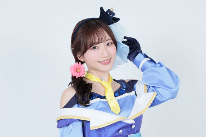 青山なぎさ「SYNDUALITY Noir」シエルのアイドル衣装姿披露