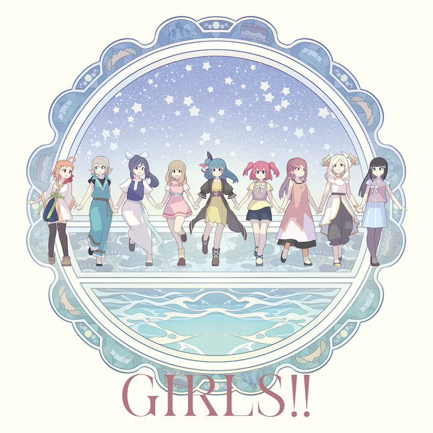 幻日のヨハネ第7話挿入歌「GIRLS!!」CD発売！A盤ジャケ解禁3