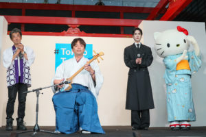 Hakken「#Tokyo Tokyo BASE」オープニングセレモニーにキティちゃんと登場9