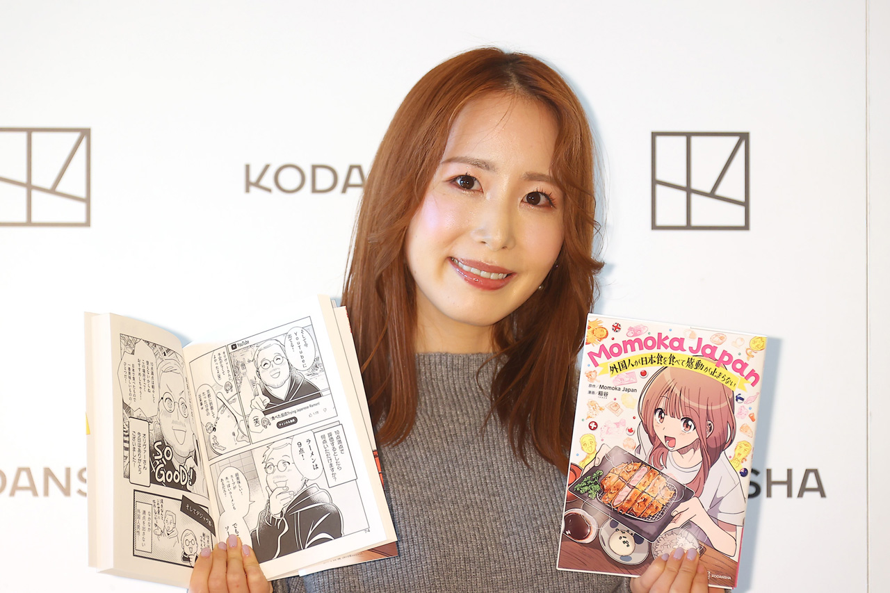 Momoka Japanコミック発売で初記者会見！オススメが「喜んで頂けたときが嬉しい！」9