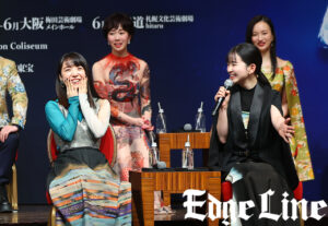 橋本環奈、上白石萌音、川栄李奈、福地桃子「千と千尋の神隠し」会見で千尋役への想い7