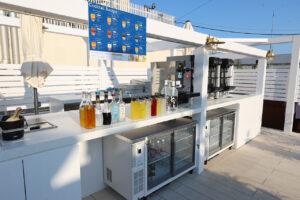 河原町中心の髙島屋京都店屋上で夏期間ビアガーデンオープン！フレンチBBQスタイル12