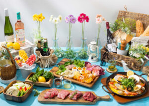 河原町中心の髙島屋京都店屋上で夏期間ビアガーデンオープン！フレンチBBQスタイル4