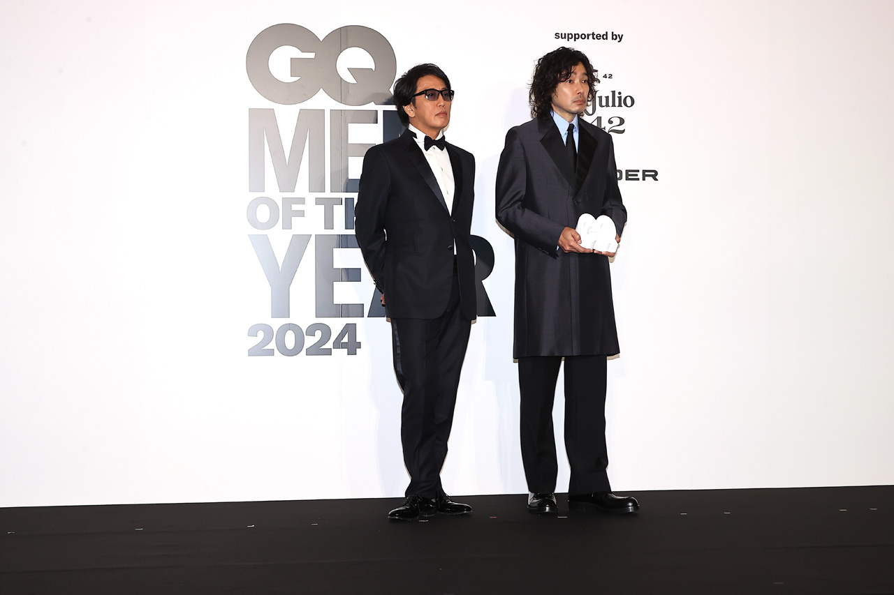 岡村靖幸＆斉藤和義「岡村和義」『GQ MEN OF THE YEAR 2024