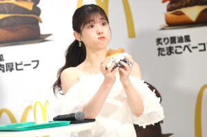 松村沙友理 食べっぷり買われマックイベ＆“おかわり”要求！ダイアン津田と凄まじい“温度差”3