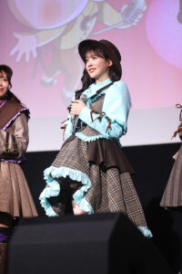 FRUITS ZIPPER「映画おしりたんてい」初日探偵衣装姿！生歌唱などでお祝い23